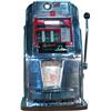 Image 1 : 50 Cent Mills Chrome Hi-Top w/ Jackpot Slot Machine,