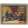 Image 1 : Early French Made Monkey's Playing Violin's In Mechani