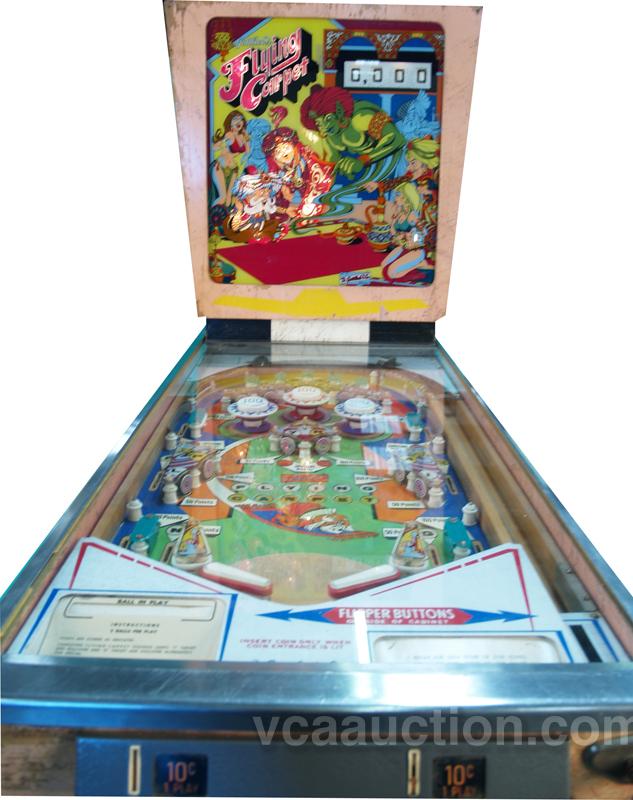 CoinOp Gottlieb "Flying Carpet" Pinball Machine c1972