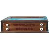 Image 1 : Store Countertop Wood 2 Drawer Glass Top "Crowley's Nee
