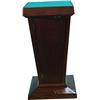 Image 1 : Fancy Mahogany Display Pedestal Stand