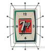 Image 1 : Metal & Masonite 7UP Clock