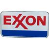 Image 1 : Large "EXXON" Double Sided Porcelain Sign