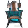 Image 1 : Bent Wood Rocking Chair w/ Spindles