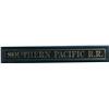Image 1 : "Southern Pacific R.R." Reverse Glass Sign,