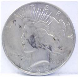 1926-D Liberty "Peace" Silver Dollar BU55