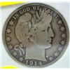 Image 2 : Key Date 1914 Philadelphia mint Barber Half Dollar