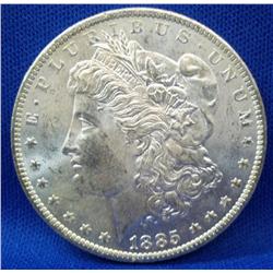 1885-O Morgan Silver Dollar CH-BU