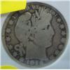 Image 2 : Key Date 1914 Philadelphia mint Barber Half Dollar