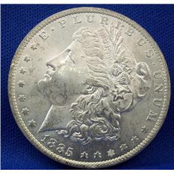 1885-O Morgan Silver Dollar CH-BU
