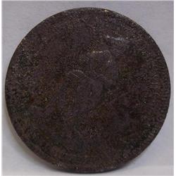 1860 FIREMANS MEDAL-Merchant Token Bronze X-Rare