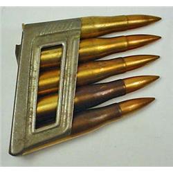 LOT OF WW2 GERMAN NAZI AMMUNITION - 8x56 Nazi mark