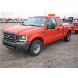 2002 FORD F-250 XL SUPER DUTY