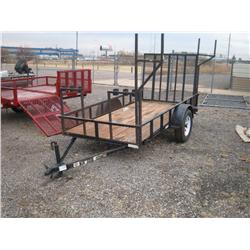 10' SINGLE AXLE BALL HITCH TRAILER;