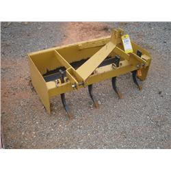 4' BOX BLADE W/4 REMOVABLE TEETH;