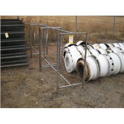 CHROME ADJUSTABLE RACK;
