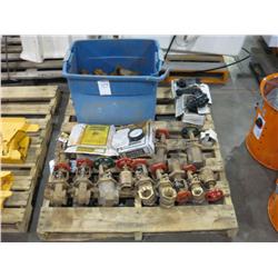 WATER VALVES & GAS PARTS;