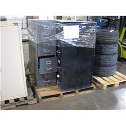 4 DRAWER FILE CABINETS;