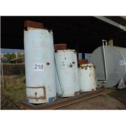 3 STAGE MIXING TANKS ON SKID