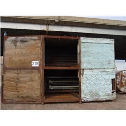 HEATED CHEMICAL STORAGE ROOM
