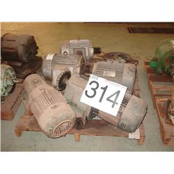 ELECTRIC MOTORS (5X) EXPLOSION PROOF