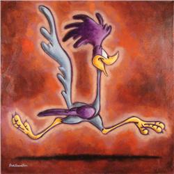 Duerrstein Original Cartoon Painting The Roadrunner