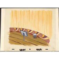 Animation Stool Art Original SpongeBob Background Cel