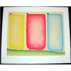 Mackenzie Thorpe Hope, Love & Joy Serigraph