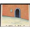 Door Original SpongeBob Animation Art Background Cel