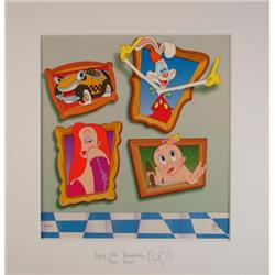 ROGER RABBIT Signed Ltd Ed Hand-Painted Animation Art