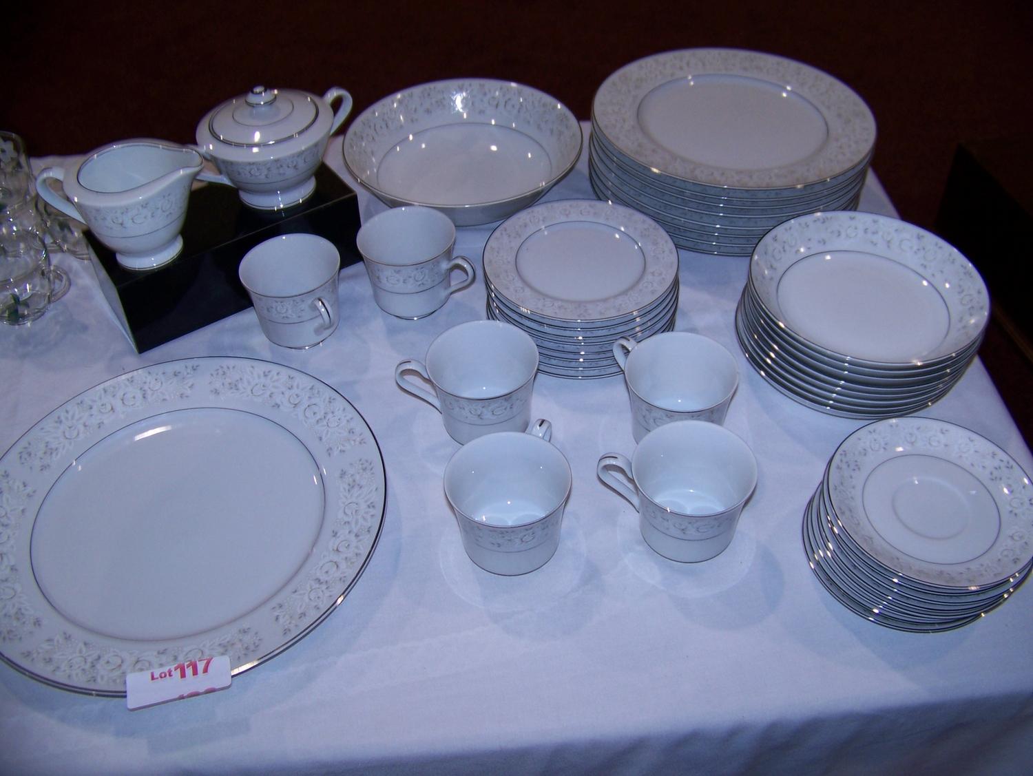 (42) Piece M Fine China set. Parklane 5563