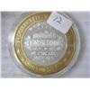 Image 2 : CASINO ST. CHARLES $10 SILVER TOKEN (UNC)