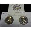 1968-S, 69-S & 70-S WASHINGTON QUARTERS PROOF