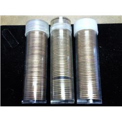 ROLLS OF 1970-S, 72-S & 74-S LINCOLN CENTS (UNC)