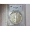 Image 1 : 1993 AMERICAN SILVER EAGLE PCGS MS68