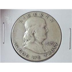 1949-S FRANKLIN HALF DOLLAR