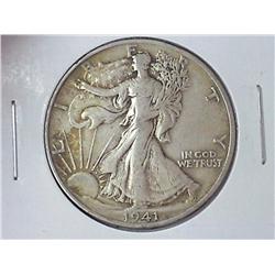 1941-S WALKING LIBERTY HALF DOLLAR