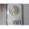 Image 2 : 1924 PEACE SILVER DOLLAR NGC (BRILLIANT UNC)