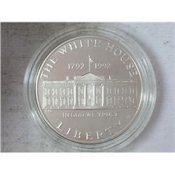 1992 WHITE HOUSE PROOF US SILVER DOLLAR