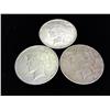 Image 1 : 1922-D, 25 & 26-D PEACE SILVER DOLLARS