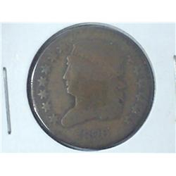1826 US HALF CENT (VERY GOOD)