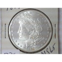 1879-S MORGAN SILVER DOLLAR (UNC)