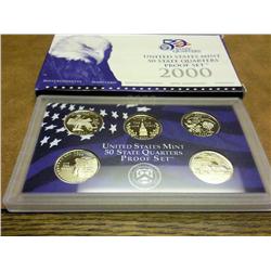 2000 US 50 STATE QUARTERS PROOF SET