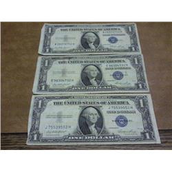 3-1935-E $1 SILVER CERTIFICATES