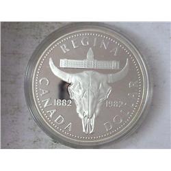 1982 CANADA REGINA $ (PROOF) .3750 OZ. ASW