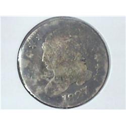 1827 BUST DIME