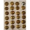 Image 2 : 66 British Military Buttons Vintage Collection England