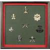 Image 1 : Brigade of Gurkha 8 Badge Collection Framed Engllish