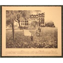 Peter Milton OCTOBER PIECE 1969 Exhibit Poster Art