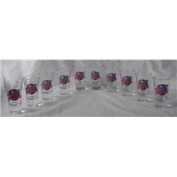 10 Dif Planet Hollywood Original Shot Glasses Boston